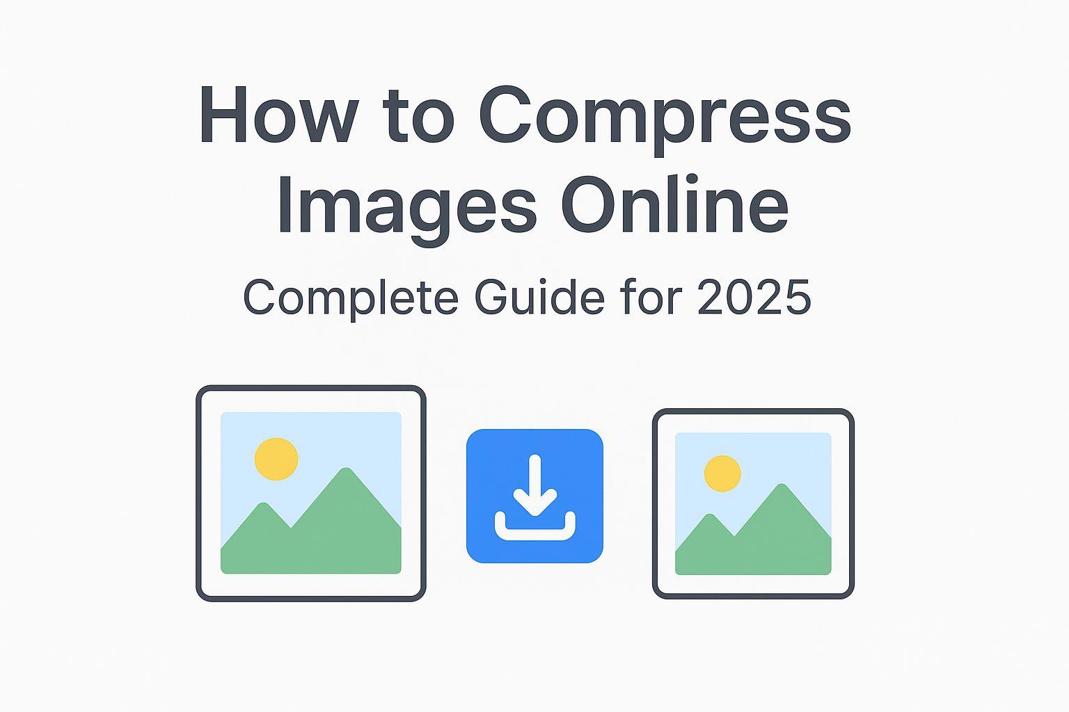 How to Compress Images Online: Complete Guide for 2025